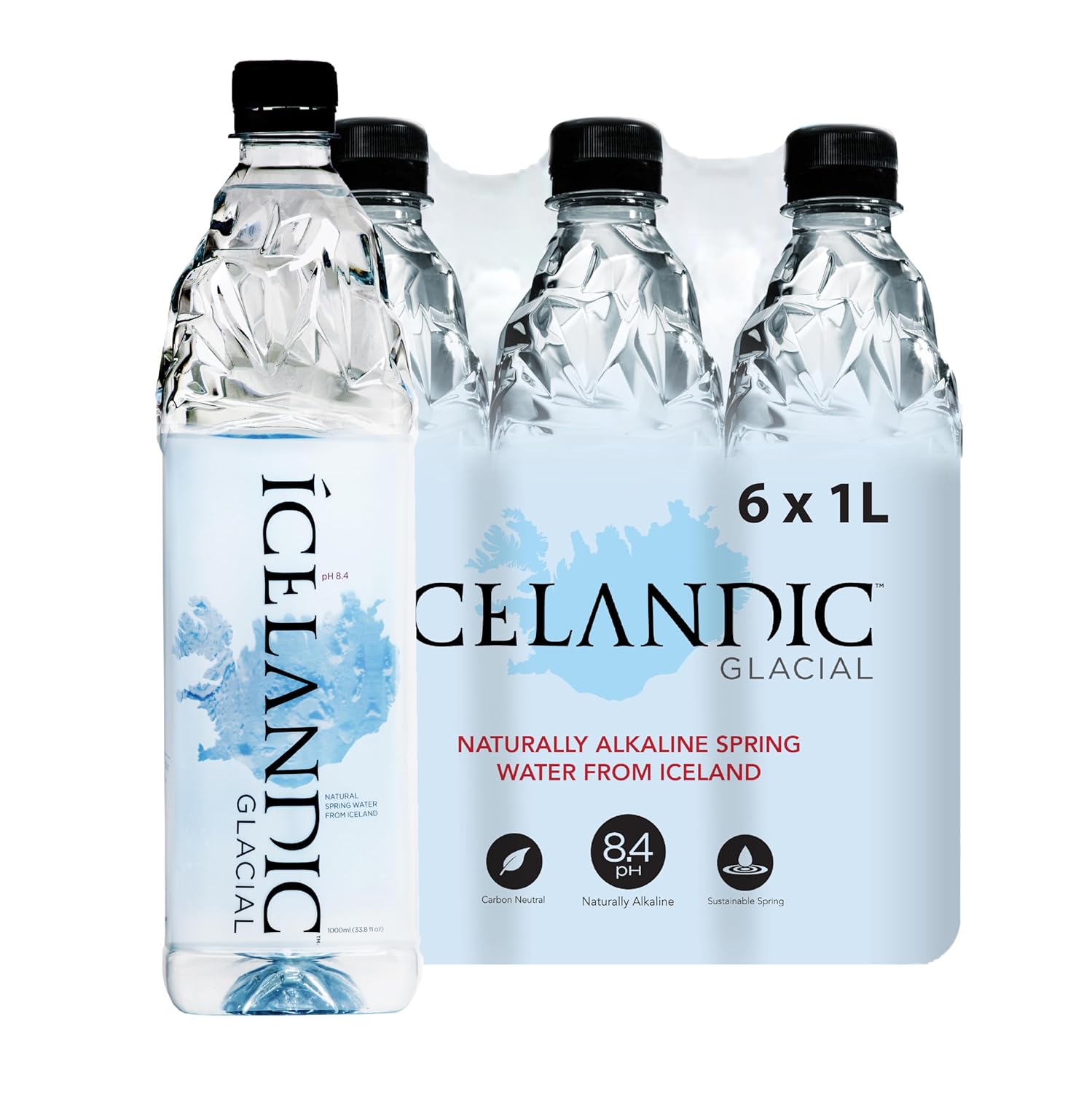 Icelandic Glacial Natural Spring Alkaline Water